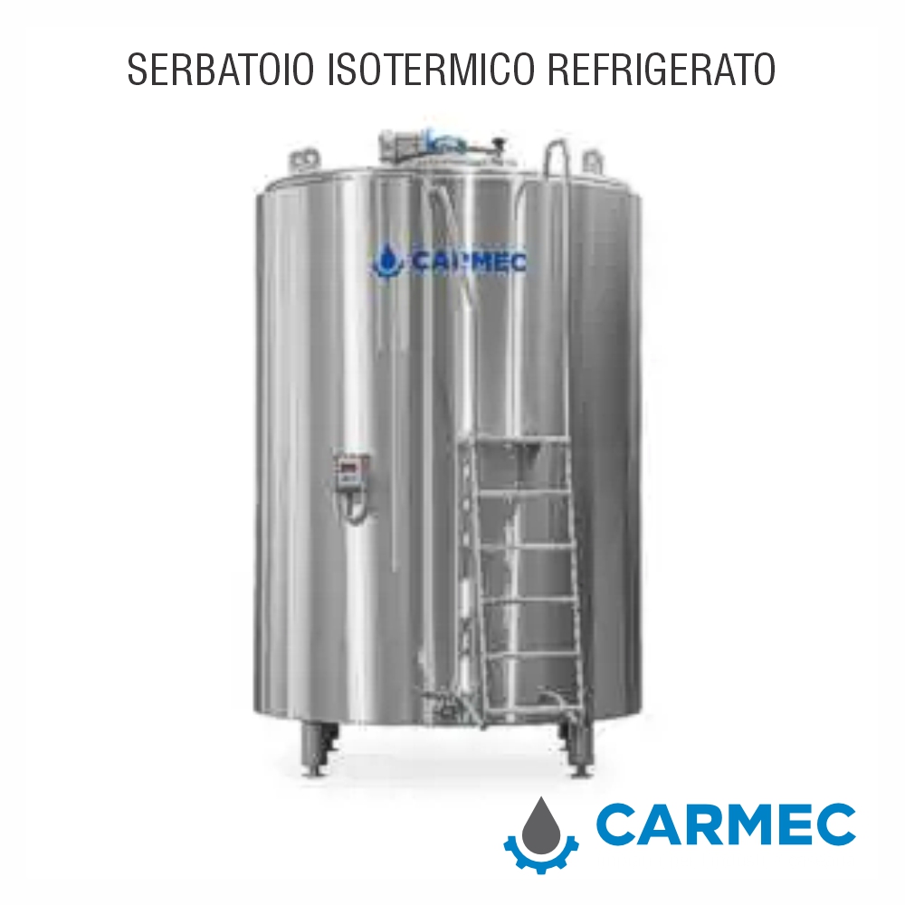 Serbatoio isotermico refrigerato